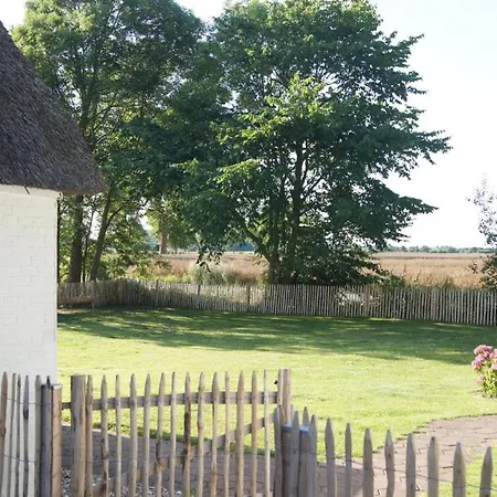 Holiday home Reetdachkate Gut Priesholz Hundefreundliches Ferienhaus Mit Eingezaeuntem Garten, Kamin Und Gutshofsauna