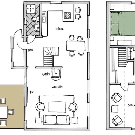 Reetdachkate Gut Priesholz Hundefreundliches Ferienhaus Mit Eingezaeuntem Garten, Kamin Und Gutshofsauna *