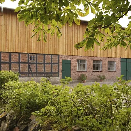 بيت للعطل Reetdachkate Gut Priesholz Hundefreundliches Ferienhaus Mit Eingezaeuntem Garten, Kamin Und Gutshofsauna *
